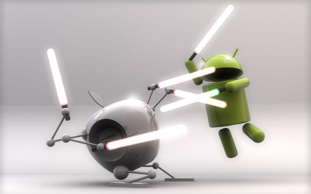 Apple vs. Android: Boj ve stylu Star Wars